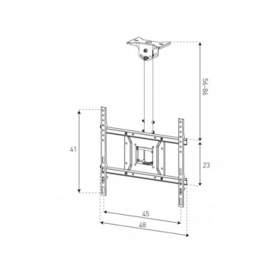 Настенное крепление для ТВ Sonorous SUREFIX 630